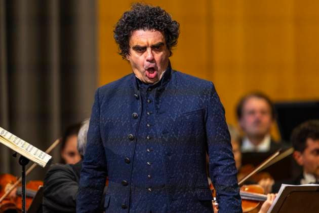 06 10 2024, International Classical Music Festival Festival of Nations 2024, concert in the Kurhaus with singer Rolando Villazon tenor , Guerassim Voronkov, conductor of the Baden Baden Philharmonic Orchestra 06 10 2024, Classical Music Festival Bad Wörishofen 06 10 2024, Classical Music Festival Bad Wörishofen