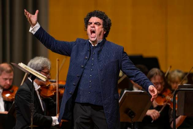 06 10 2024, International Classical Music Festival Festival of Nations 2024, concert in the Kurhaus with singer Rolando Villazon tenor , Guerassim Voronkov, conductor of the Baden Baden Philharmonic Orchestra 06 10 2024, Classical Music Festival Bad Wörishofen 06 10 2024, Classical Music Festival Bad Wörishofen