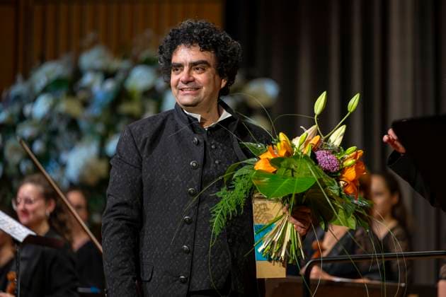 06 10 2024, International Classical Music Festival Festival of Nations 2024, concert in the Kurhaus with singer Rolando Villazon tenor , Guerassim Voronkov, conductor of the Baden Baden Philharmonic Orchestra 06 10 2024, Classical Music Festival Bad Wörishofen 06 10 2024, Classical Music Festival Bad Wörishofen
