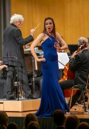 06 10 2024, International Classical Music Festival Festival of Nations 2024, concert in the Kurhaus with Guerassim Voronkov, conductor of the Baden Baden Philharmonic Orchestra and Kate Lindsey, soprano re 06 10 2024, Bad Wörishofen Classical Music Festival 06 10 2024, Bad Wörishofen Classical Music Festival