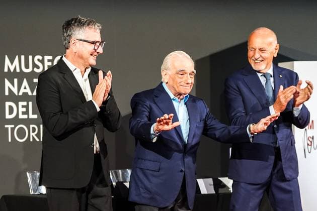US director Martin Scorsese honored by Italy s National Cinema Museum in Turin - 07 Oct 2024 Martin Scorsese speaks during a press conference, where he will be honored with a life achievement award by Italy s National Cinema Museum Stella della Mole Award at the Temple Hall of the Mole Antonelliana in Turin, Italy, 07 October 2024. 7 Oct 2024, Credit:Ufficio stampa Lega Avalon Italy, TO, Turin  Copyright: xUfficioxstampaxLegax xAvalonx 0917766612