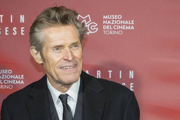 Event Dedicated To Martin Scorsese Red Carpet - Turin American actor Willem Dafoe on red carpet during event dedicated to Martin Scorsese at National Museum of Cinema, Turin, Italy on October 7, 2024. Photo by Marco Destefanis IPA ABACAPRESS.COM Turin Italy  Copyright: xIPA ABACAx