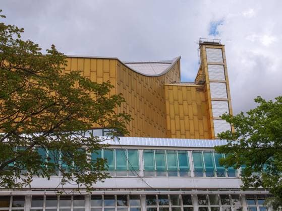 Concert hall the Berlin Philharmonic Hall in Berlin Germany 1129214229