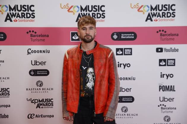 Photocall prior to the Los40 Music Awards 2024 nominees dinner Dani Fernández during the photocall prior to the Los40 Music Awards 2024 nominees dinner, on October 8, 2024, in Barcelona, Cataluna Spain During todays evening the artists and bands that will compete for the different awards LOS40 Music Awards Santander 2024 will change venue this year and will be held on November 8 at the Palau Sant Jordi in Barcelona The awards will warm up with the Music Week, seven days of concerts in all corners of the city Kike Rincó Barcelona Espana Barcelona Espana Espana Espana Espana  Copyright: xKikexRinconx 6265256
