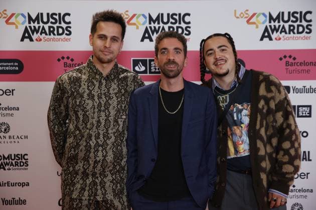 Photocall prior to the Los40 Music Awards 2024 nominees dinner Stay Homas during the photocall prior to the Los40 Music Awards 2024 nominees dinner, on October 8, 2024, in Barcelona, Cataluna Spain During todays evening, the artists and bands that will compete for the different awards LOS40 Music Awards Santander 2024 will change venue this year and will be held on November 8 at the Palau Sant Jordi in Barcelona The awards will warm up with the Music Week, seven days of concerts in all corners of the city Kike Rincó Barcelona Espana Barcelona Espana Espana Spain  Copyright: xKikexRinconx 6265272