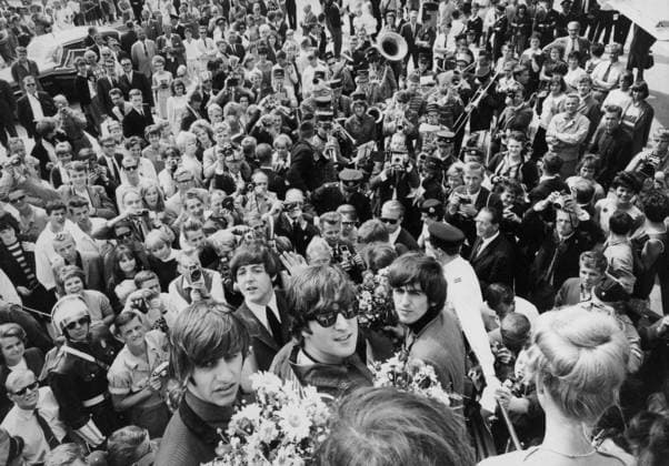 STOCKHOLM 1964-07-28 Orig. caption... This is how crowded it was when The Beatles came to town - the stage is Arlanda, where press, radio, musicians and fans gathered in large crowds. STOCKHOLM SWEDEN sp_sw x5600x *** STOCKHOLM 1964 07 28 Orig caption This is how crowded it was when The Beatles came to town the stage is Arlanda, where press, radio, musicians and fans gathered in large crowds STOCKHOLM SWEDEN sp sw x5600x  Copyright: xLARS-AKExTHURESSONx xSVTx BEATLES IN STOCKHOLM