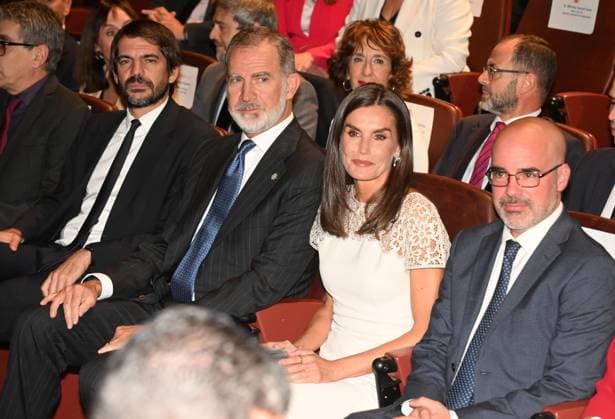 Presentation of the National Culture Awards 2022 and 2023 The King Felipe and Queen Letizia preside over the presentation of the National Culture Awards 2022 and 2023 at the Reina Sofia National Museum of Art, accompanied by the Minister of Culture, Ernest Urtasun, on October 10, 2024, in Madrid Spain 10 OCTOBER 2024 José Espana  Copyright: xJosÃ xOlivax 6269162
