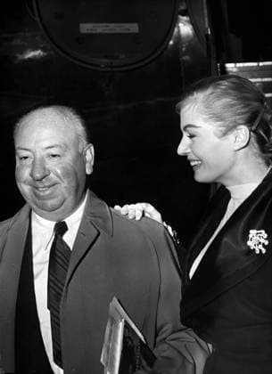 Orig. caption... Stockholm received a celebrity visit on Monday when master director Alfred Hitchcock arrived. Here he is seen together with Anita Ekberg at Bromma. Note Directors Actors persons: Alfred Hitchcock ;Anita Ekberg sites: STOCKHOLM ;GREAT BRITAIN* ;SWEDER sp_sw x5600x *** Orig caption Stockholm received a celebrity visit on Monday when master director Alfred Hitchcock arrived Here he is seen together with Anita Ekberg at Bromma Note Directors Actors persons Alfred Hitchcock Anita Ekberg sites STOCKHOLM GREAT BRITAIN SWEDER sp sw x5600x  Copyright: xXxXxXx HITCHCOCK AND EKBERG