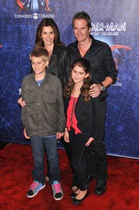 Spider-Man Turn Off The Dark Broadway Opening Night - Arrivals 14 June 2011 - New York City, NY - Cindy Crawford, Rande Gerber, Presley Walker, Kaia Jordan. Spider-Man Turn Off The Dark Broadway Opening Night held at Foxwoods Theatre. Photo Credit: Christopher Smith AdMedia New York NY United States EDITORIAL USE ONLY  Copyright: xx ChristopherxSmithx admphotos667567