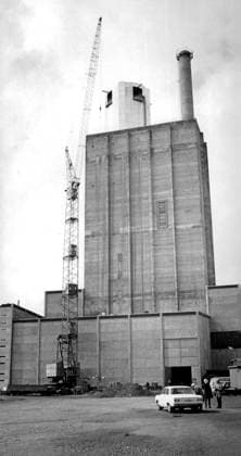 NORRKÖPING 1968 05 12 Marvikenverket The Marviken nuclear power plant on Vikbolandet east of Norrköping was largely completed in 1968, but was definitively closed in 1970 without having been loaded with fuel or supplied any electrical power NORRKÖPING Sweden sp sw x12014x  Copyright: xSvD TTx MARVIKEN KÄRNKRAFTVERK