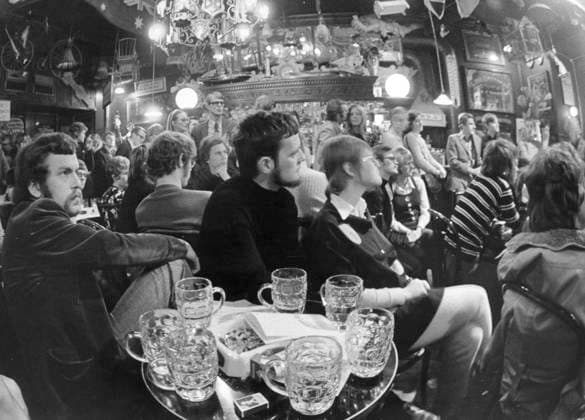 ARKIV 1971 - Vieux CarrÃ Jazzmen spelar Stompin Â at the Savoy pa Stampen i Gamla Stan. STOCKHOLM SVERIGE PB-KOD:192 x192x *** ARCHIVE 1971 Vieux CarrÃ Jazzmen play Stompin Â at the Savoy at Stampen in Gamla Stan STOCKHOLM SWEDEN PB KOD 192 x192x  Copyright: xGUNNARxKÄLLSTRÖMx STAMPEN