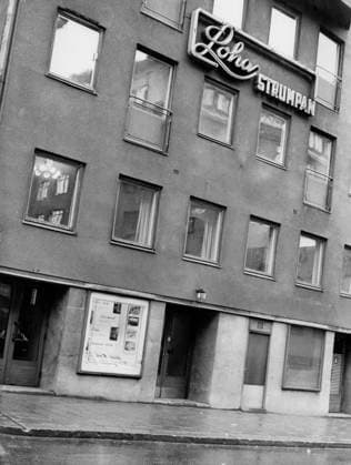 STOCKHOLM 1963 06 27 Exterior of the building on Katarinavägen 20 in Stockholm with the premises of the League of Sweden Soviet Union, June 27, 1963, where the arrested spy suspect Air Force Colonel Stig Wennerström is believed to have handed over important documents to his Russian contacts Stockholm Sweden x192x  Copyright: xDN TTx WENNERSTRÖMAFFÄREN