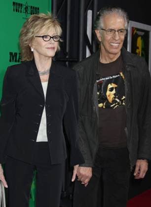 Marley Los Angeles Premiere 17 April 2012 - Hollywood, California - Jane Fonda, Richard Perry. Marley Los Angeles Premiere held at Arclight Cinemas. Photo Credit: Russ Elliot AdMedia Hollywood CA United States EDITORIAL USE ONLY  Copyright: xx RussxElliotx admphotos772794