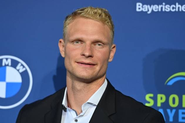 Oliver ZEIDLER, single image, cropped single motif, portrait, portrait, portrait Bavarian Sports Award 2024 at BMW Welt, red carpet, red carpet on 12 10 2024