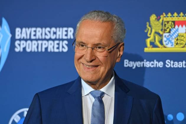 Joachim HERRMANN Minister of the Interior Bavaria single picture,cropped single motif,portrait,portrait,portrait Bavarian Sports Award 2024 at BMW Welt, Red Carpet on 12 10 2024