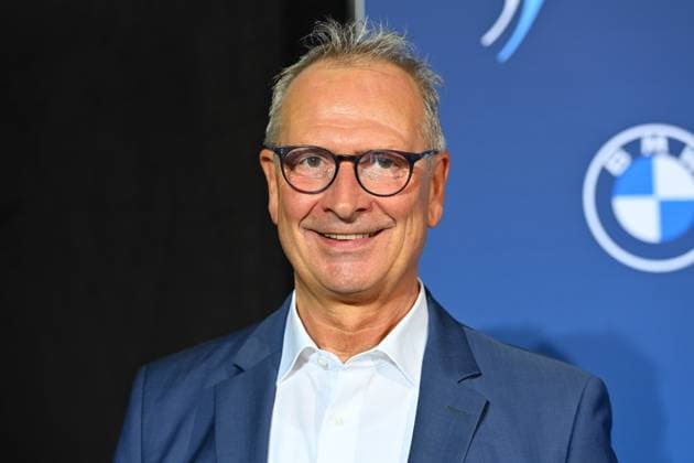 Matthias BEHR, single image,cropped single motif,portrait,portrait,portrait Bavarian Sports Award 2024 at BMW Welt, Red Carpet,Red Carpet on 12 10 2024