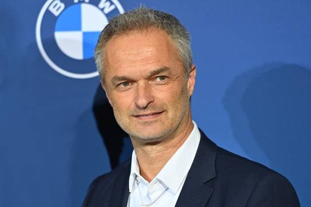 Christian Wueck coach womens national team, single image, cropped single motif, portrait, portrait Bavarian Sports Award 2024 at BMW Welt, red carpet, red carpet on 12 10 2024