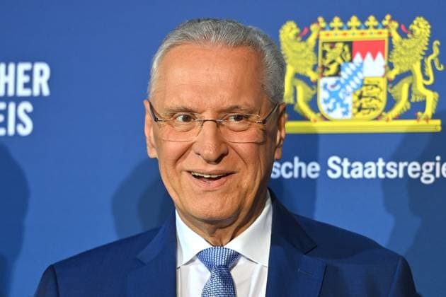 Joachim HERRMANN Minister of the Interior Bavaria single picture,cropped single motif,portrait,portrait,portrait Bavarian Sports Award 2024 at BMW Welt, Red Carpet on 12 10 2024