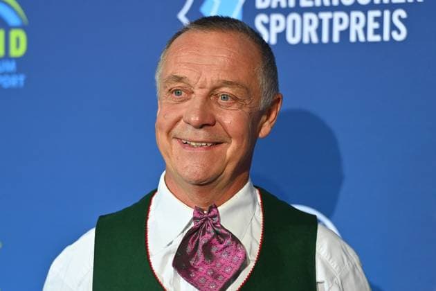Norbert LOCH Ex national luge coach, single picture, cropped single motif, portrait, portrait Bavarian Sports Award 2024 at BMW Welt, red carpet, red carpet on 12 10 2024
