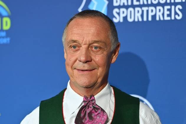 Norbert LOCH Ex national luge coach, single picture, cropped single motif, portrait, portrait Bavarian Sports Award 2024 at BMW Welt, red carpet, red carpet on 12 10 2024