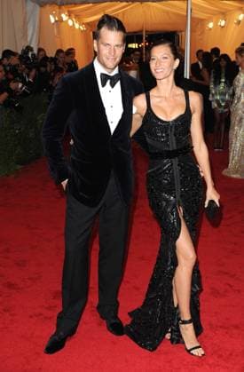 Schiaparelli and Prada: Impossible Conversations Costume Institute Gala 07 May 2012 - New York, NY - TOM BRADY AND GISELLE BUNDCHEN. Costume Institute Gala Benefit celebrating Schiaparelli and Prada: Impossible Conversations an exhibition at the Metropolitan Museum of Art. Photo Credit: Mark Chilton Richfoto AdMedia New York New York United States of America EDITORIAL USE ONLY  Copyright: xx MarkxChiltonx admphotos778909