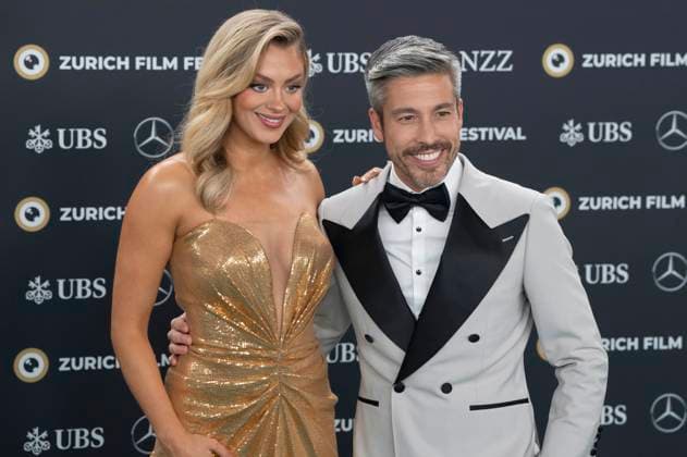 Jennifer Bosshard and Max Loong at the award ceremony at the 20 Zurich Film Festival 2024 at Zurich Opera House, 12 10 2024 Foto:xA.xRaemyx xFuturexImagex award_night_4021