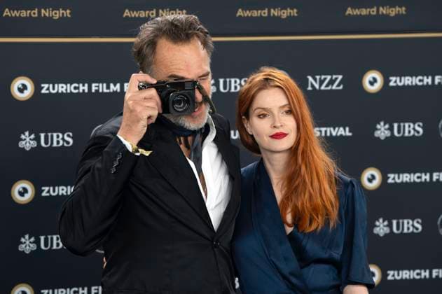 Carlos Leal and Lisa Brühlmann at the award ceremony at the 20 Zurich Film Festival 2024 at Zurich Opera House, 12 10 2024 Foto:xA.xRaemyx xFuturexImagex award_night_4047