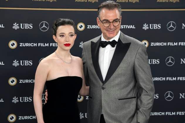 Vivienne Oesch and Christian Jungen at the award ceremony at the 20 Zurich Film Festival 2024 at Zurich Opera House, 12 10 2024 Foto:xA.xRaemyx xFuturexImagex award_night_4054