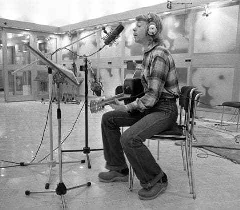 STOCKHOLM 1978-09-27. Björn Ulvaeus, medlem i popgruppen Abba, i den nya Polarstudion pa S:t Eriksgatan i Stockholm. Stockholm Sverige x35x *** STOCKHOLM 1978 09 27 Björn Ulvaeus, member of the pop group Abba, in the new Polar Studio on St. Eriksgatan in Stockholm Stockholm Sweden x35x  Copyright: xArnexJönsson DN TTx BJÖRN ULVAEUS