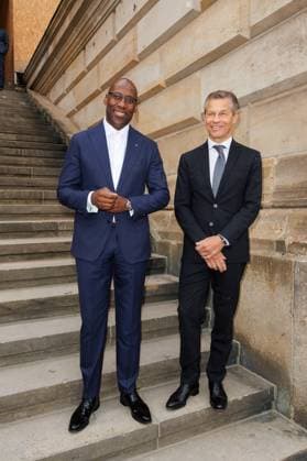 Award Opus Klassik 2024 Joe Chialo and Frank Briegmann at the presentation of the Opus Klassik Award 2024 at the Konzerthaus Berlin on 13 10 2024 in Berlin Copyright: xEventpressxKochanx