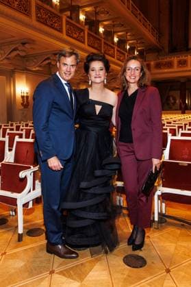 Award Opus Klassik 2024 Norbert Himmler, Anna Prohaska and Elke Bruck at the presentation of the Opus Klassik Award 2024 at the Konzerthaus Berlin on 13 10 2024 in Berlin Copyright: xEventpressxKochanx