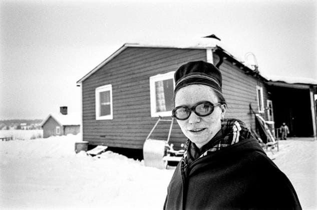 LAPLAND TARRAJAUR 1972 11 28 Report for ELLE KARI S DAUGHTER Film story on TV from Parka patch camp about May Carina, 4 years old, and her parents First broadcast 1972 12 24 Elle Kari, Sami woman, is seen here Report publ in RiR 53 72 p 12 14 Tarrajaur Sweden x5600x  Copyright: xUlfxStrahle SVTx ELLE KARI