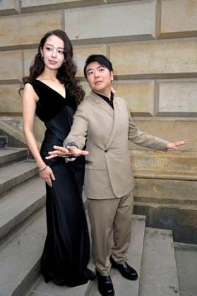 Gina Alice Redlinger and Lang Lang at the Opus Klassik 2024 award ceremony at the Konzerthaus am Gendarmenmarkt Berlin, 13 10 2024 Foto:xF.xKernx xFuturexImagex opus2024_4106