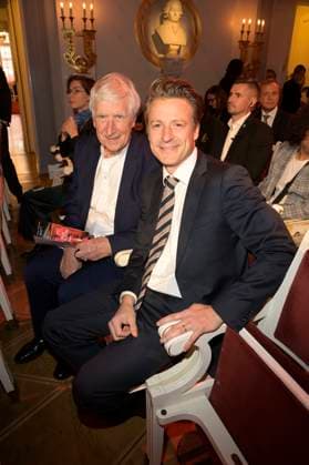Lutz von Pufendorf and Maximilian von Pufendorf at the presentation of the Opus Klassik 2024 at the Konzerthaus am Gendarmenmarkt Berlin, 13 10 2024 Foto:xF.xKernx xFuturexImagex opus2024_4110
