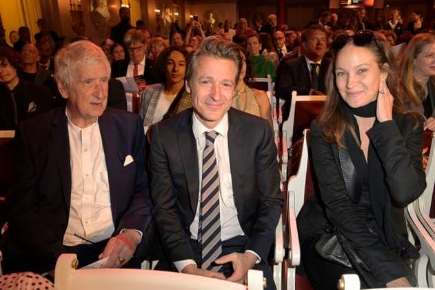 Lutz von Pufendorf, Maximilian von Pufendorf and Jeanette Hain at the Opus Klassik 2024 award ceremony at the Konzerthaus am Gendarmenmarkt Berlin, 13 10 2024 Foto:xF.xKernx xFuturexImagex opus2024_4111