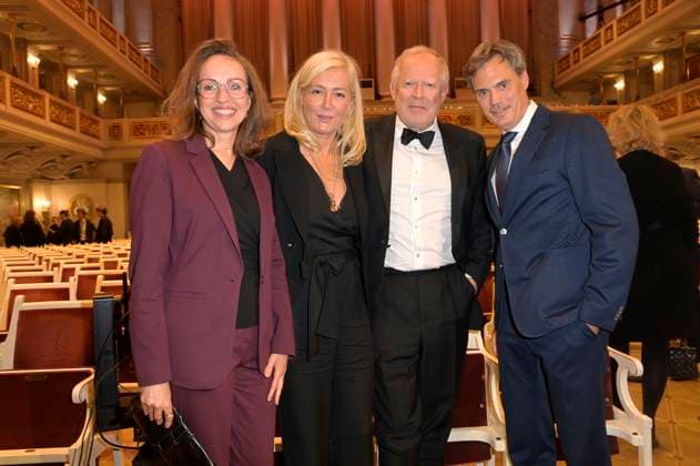 Elke Bruck, Judith Milberg, Axel Milberg and Norbert Himmler at the Opus Klassik 2024 award ceremony at the Konzerthaus am Gendarmenmarkt Berlin, 13 10 2024 Foto:xF.xKernx xFuturexImagex opus2024_4184