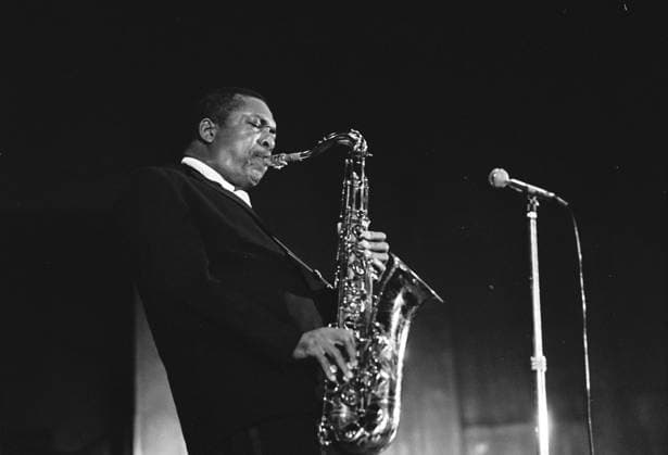 GÂöteborg 24 oktober 1963 John Coltrane Quartet pÂa Konserthuset i GÂöteborg x2524x *** Gothenburg October 24, 1963 John Coltrane Quartet at the Concert Hall in Gothenburg x2524x  Copyright: xKAMERAREPORTAGEx