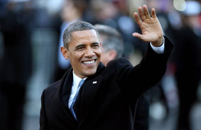 2013 Inaugural Parade 21 January, 2013 - Washington, D.C. - United States President Barack Obama and First lady Michelle Obama wave as the presidential inaugural parade winds through the nation s capital. Photo Credit: Chip Somodevilla CNP AdMedia Washington District of Columbia United States of America EDITORIAL USE ONLY  Copyright: xx 159824558 GY10072970932 ChipxSomodevilla CNP AdMediax admphotos865822