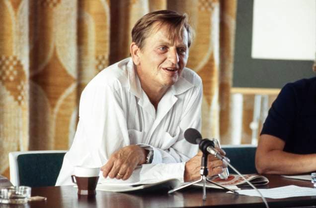 ARCHIVE 19780821. Politician Olof Palme speaks. Palme led Sweden s Social Democratic Workers Party 1969-1986 and was Prime Minister 1969-1976 and 1982-1986. Sweden sp_sw x5600x *** ARCHIVE 19780821 Politician Olof Palme speaks Palme led Sweden s Social Democratic Workers Party 1969 1986 and was Prime Minister 1969 1976 and 1982 1986 Sweden sp sw x5600x  Copyright: xSVTxBildx OLOF PALME SPEAKS