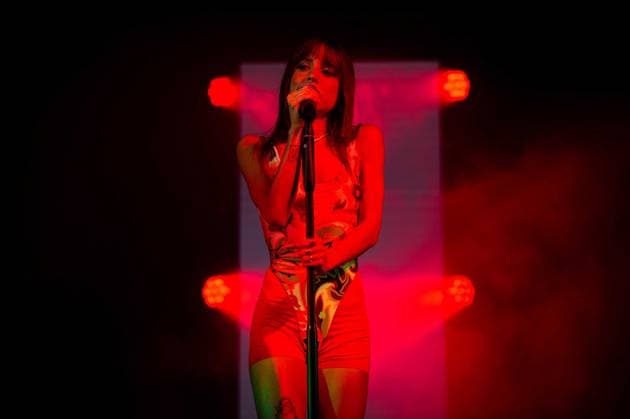 Angelina Mango during Angelina Mango - Nei club 2024, Italian singer Music Concert in Naples, Italy, October 14 2024  Copyright: xAlfonsoxMariaxSalsano LiveMediax xx IPA_Agency_IPA50600516