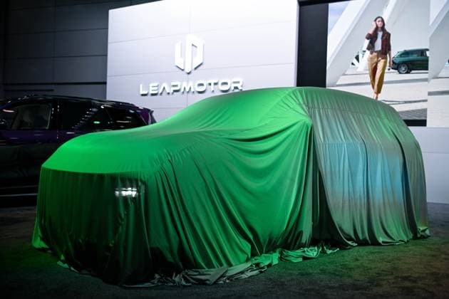 Annual Motor Show Illustration at the Mondial de lautomobile 2024 in Paris 310356 2024 10 14 Paris France  Copyright: xLionelxGuericolasx xStarfacex STAR_310356_051