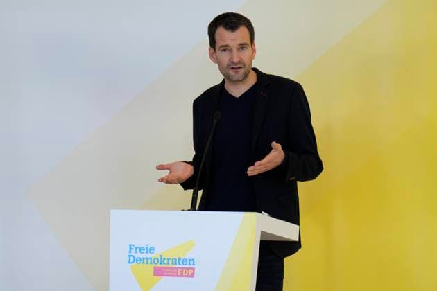 Deputy Chairman FDP, Johannes Vogel, MdB Press statement, Parliamentary group meeting, FDP, Deputy Chairman FDP, Johannes Vogel, MdB Berlin Berlin GER