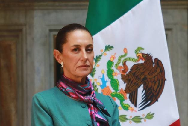 President of Mexico, Claudia Sheinbaum Pardo, speaking during a press conference after the High Level Summit between U.S. and Mexican business leaders and entrepreneurs, at National Palace. on October 15, 2024 in Mexico City, Mexico. Mexico City Mexico - ZUMAe321 20241015_zia_e321_011 Copyright: xCarlosxSantiagox