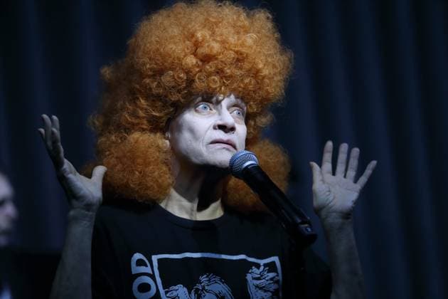 Bilder des Jahres 2024, Entertainment 10 Oktober Entertainment Themen der Woche KW42 Kate Strong während der Fotoprobe für das Stück I Pity The Garden im Maxim Gorki Theater in Berlin, Studio, 15. Oktober 2024. Von Forugh Farrokhzad. Regie, Bühne und Kostüme Nazanin Noori. Komposition Andrea Belfi. Premiere ist am 17. Oktober 2024. Maxim Gorki Theater Berlin I Pity The Garden *** Kate Strong during the photo rehearsal for the play I Pity The Garden at the Maxim Gorki Theater in Berlin, Studio, October 15, 2024 By Forugh Farrokhzad Direction, stage and costumes Nazanin Noori Composition Andrea Belfi Premiere is on October 17, 2024 Maxim Gorki Theater Berlin I Pity The Garden
