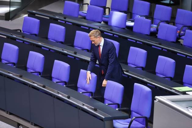 Berlin, Deutschland, 16.10.2024: Deutscher Bundestag: 193. Bundestagssitzung: Bundesminister der Finanzen Christian Lindner (FDP) *** Berlin, Germany, 16 10 2024 German Bundestag 193 Bundestag session Federal Minister of Finance Christian Lindner FDP Copyright: xdtsxNachrichtenagenturx dts_48714