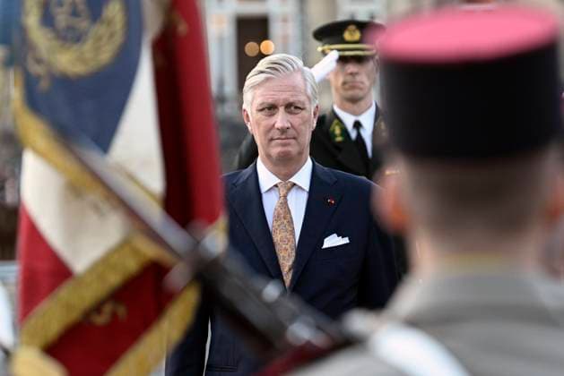 Entertainment Themen der Woche KW42 Entertainment Bilder des Tages State Visit of King Philippe and Queen Mathilde to France (Day 3) LILLE, FRANCE - OCTOBER 16 : State Visit of King Philippe and Queen Mathilde to France : Military Farewell ceremony on October 16, 2024 in Lille, France, 16 10 2024 Lille France  Copyright: xDidierxLebrunx
