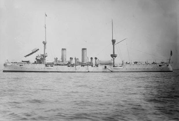 RECORD DATE NOT STATED ALBANY, between c1915 and c1920. Shows the USS Albany (CL-23), a protected cruiser of the U.S. Navy. Copyright:xHeritagexArt HeritagexImagesxBainxNewsxServicex IMAGO, ! ACHTUNG: AUFNAHMEDATUM GESCHÄTZT!  Copyright:HeritagexArt HeritagexImagesxBainxNewsxServicex IMAGO
