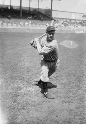 RECORD DATE NOT STATED Fritz Coumbe, Cleveland AL (baseball), 1918. Copyright:xHeritagexArt HeritagexImagesxBainxNewsxServicex IMAGO, ! ACHTUNG: AUFNAHMEDATUM GESCHÄTZT!  Copyright:HeritagexArt HeritagexImagesxBainxNewsxServicex IMAGO
