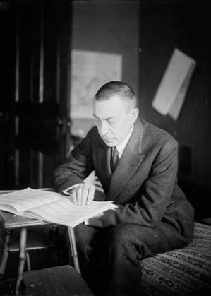 RECORD DATE NOT STATED Rach off i.e. Rachmaninoff , between c1915 and c1920. Copyright:xHeritagexArt HeritagexImagesxBainxNewsxServicex IMAGO, ! ACHTUNG: AUFNAHMEDATUM GESCHÄTZT!  Copyright:HeritagexArt HeritagexImagesxBainxNewsxServicex IMAGO