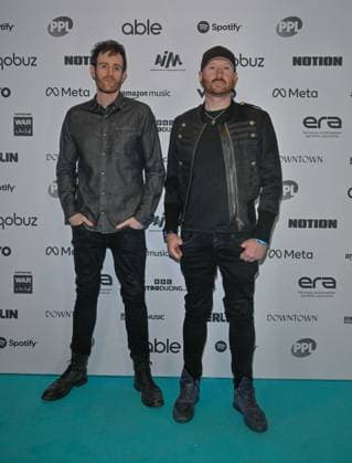 AIM Independent Music Awards 2024 - VIP Arrivals Rob Swire and Gareth McGrillen of Pendulum attend the AIM Independent Music Awards 2024 at The Roundhouse on October 17, 2024 in London, England, Credit:Jules Annan Avalon  Copyright: xJulesxAnnanx xAvalonx 0922577126